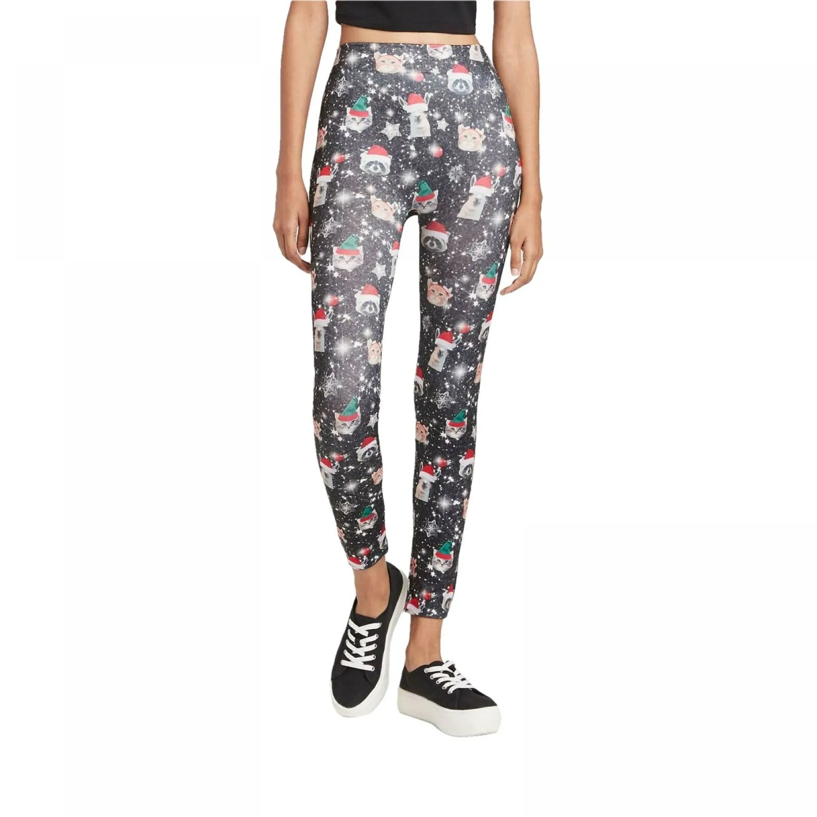Wondershop Women's Christmas Critter Fleece Lined Seamless Leggings