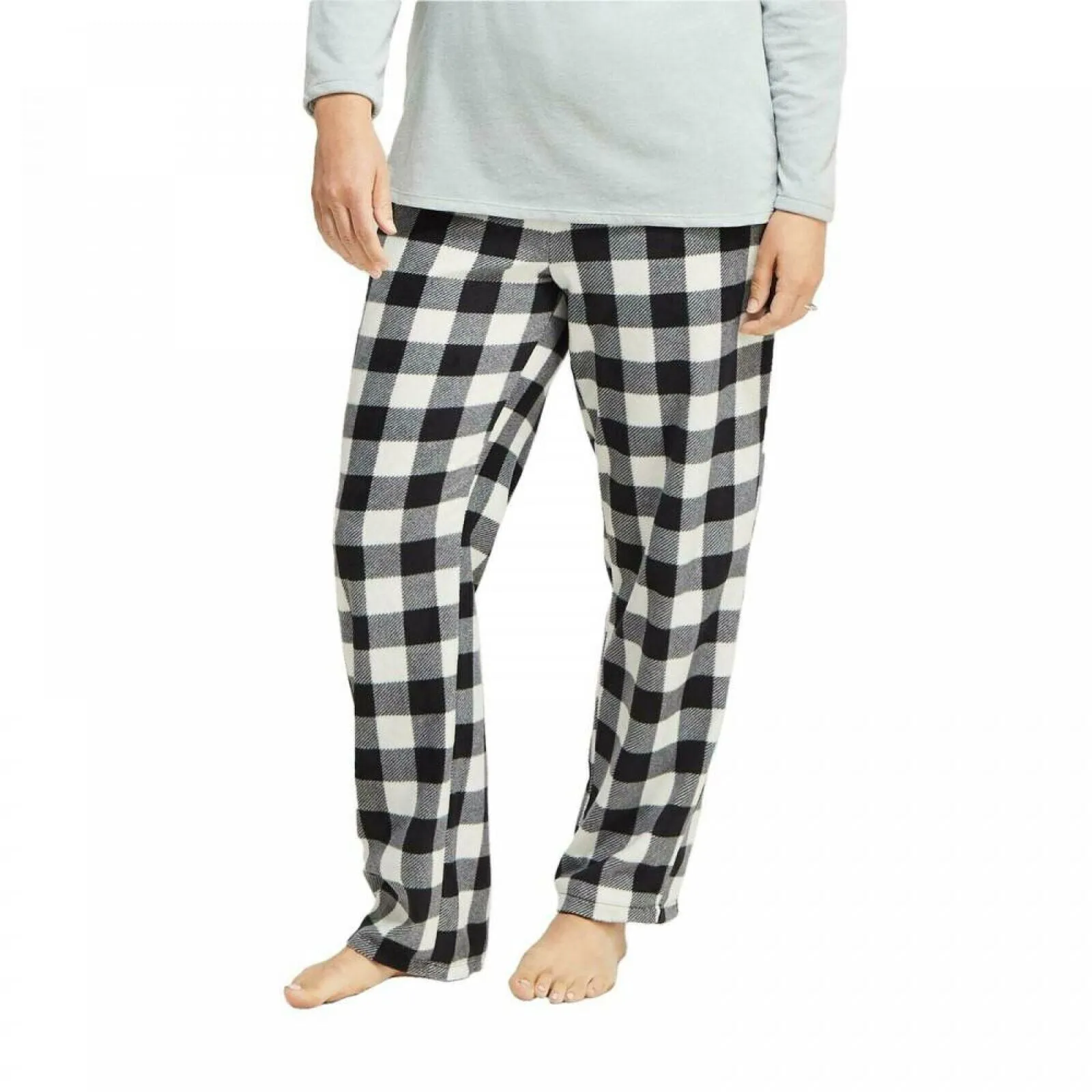 Wondershop Women's Holiday Buffalo Check Fleece Pajama Pants